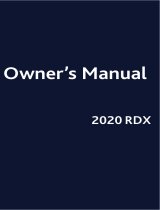 Acura 2020 RDX Owner's manual