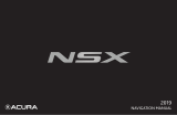 Acura 2019 NSX Navigation Manual