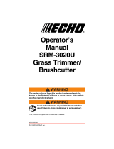 Echo SRM-3020U User manual