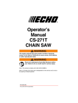 Echo CS-271T User manual