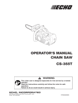 Echo CS-355T User manual