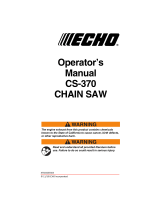 Echo CS-370 User manual