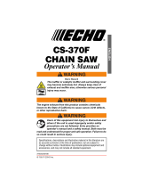 Echo CS-370F User manual