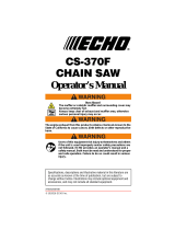 Echo CS-370F User manual