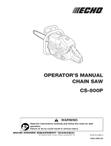 Echo CS-800P User manual