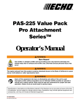 Echo PAS-225VPB User manual