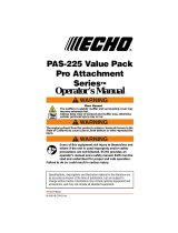 Echo PAS-225VPB User manual