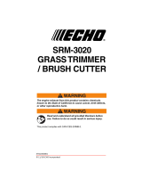 Echo SRM-3020 User manual