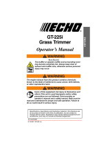 Echo GT-225I User manual