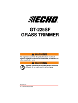 Echo GT-225SF User manual