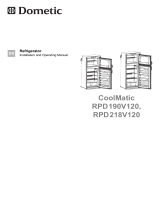 Dometic CoolMatic RPD190V120, RPD218V120 Installation guide