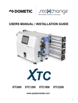 Dometic seaXchange XTC600/XTC1200/XTC1800/XTC2200 Operating instructions