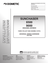 Dometic SUNCHASER 8500 Installation guide