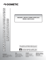 Dometic WDCVL Operating instructions
