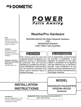 Dometic 855(X)004.40(X)(X) WeatherPro Installation guide