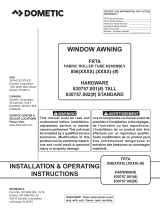 Dometic Window Awning Operating instructions