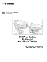 Dometic VacuFlush 500 series, 706 model Operating instructions