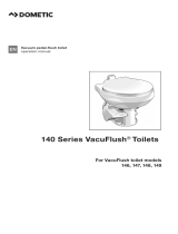 Dometic 140 Series VacuFlush 146, 147, 148, 149 Operating instructions