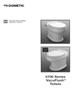Dometic VacuFlush 4700 Series Operating instructions