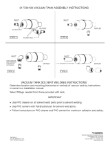 Dometic 317729100 Vacuum Tank Installation guide