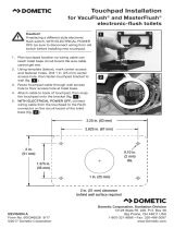 Dometic Touchpad for VacuFlush and MasterFlush electronic-flush toilets Installation guide