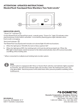 Dometic MasterFlush Touchpad Operating instructions