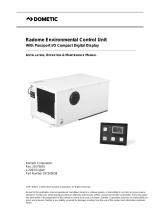 Dometic Radome Environmental Control Unit with Passport I/O Compact Digital Display Operating instructions