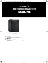 Dometic CL440LDC, CL440LGC, CL460LDC, CL460LGC (R134a) Operating instructions