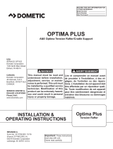 Dometic Optima Plus Tension Rafter Operating instructions