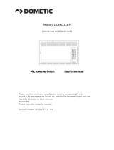 Dometic DCMC11B.F Operating instructions