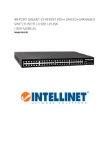 Intellinet 48-Port Gigabit Ethernet PoE  Layer2  Managed Switch with 10 GbE Uplink User manual