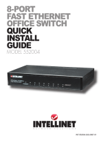 Intellinet Fast Ethernet Office Switch Installation guide