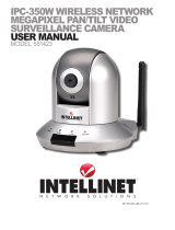 Intellinet IPC-350W Wireless Network Megapixel Pan/Tilt Video Surveillance Camera User manual