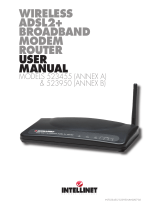 Intellinet Wireless ADSL 2  Broadband Modem Router User manual