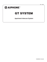 Aiphone GT System User manual