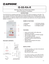 Aiphone IS-SS-RA-R Install Manual