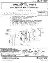 Aiphone KA-DGR User manual