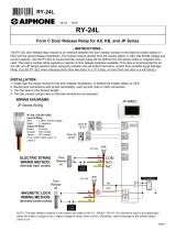 Aiphone RY-24L Operating instructions