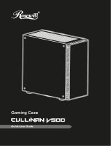 Rosewill CULLINAN V500 Red ATX Mid Tower User manual