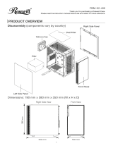 Rosewill FBM-X2-400 Micro ATX Mini Tower User manual