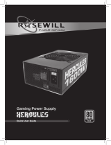 Rosewill HERCULES 1600W 80 PLUS GOLD PSU User manual