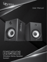 Rosewill BZ-201 Bluetooth 2.0 Speaker System User manual