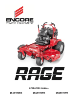 Encore ER48FX730VX ER52FX730VX ER60FX730VX Rage Owner's manual