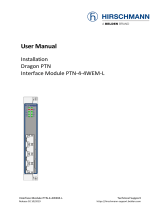 Hirschmann DRAGON PTN Interface Module PTN-4-4WEM-L User manual