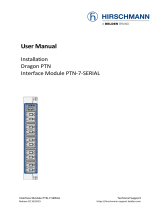 Hirschmann DRAGON PTN Interface Module PTN-7-SERIAL User manual