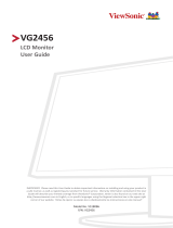 ViewSonic VG2456 User guide