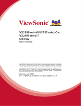 ViewSonic VX2757-MHD-S User guide