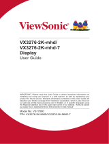 ViewSonic VX3276-2K-MHD-S User guide