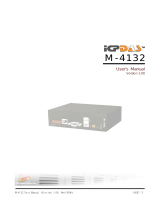 ICP M-4132 User manual