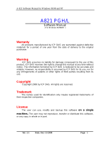 ICP A-821PGH-S User manual